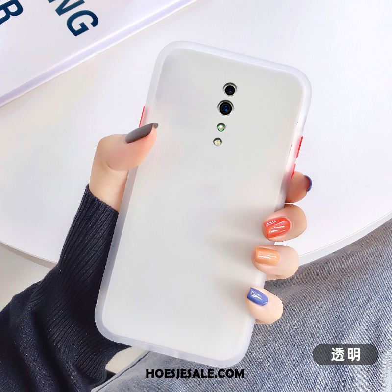 Oppo Reno Z Hoesje Zwart Trend Anti-fall Hoes Scheppend Online