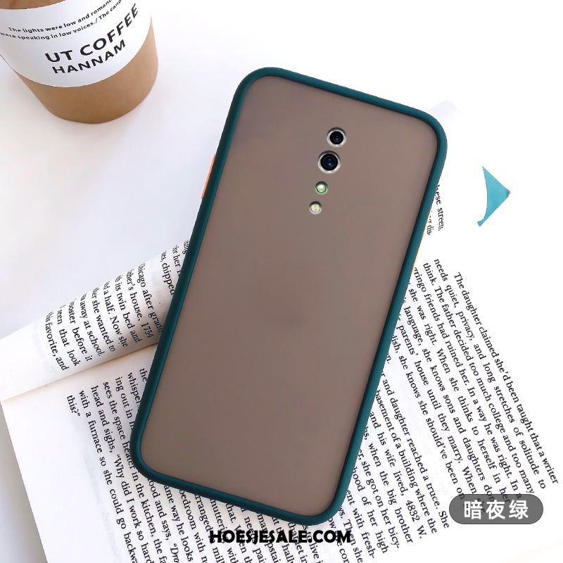 Oppo Reno Z Hoesje Zwart Trend Anti-fall Hoes Scheppend Online