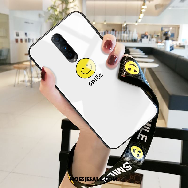 Oppo Rx17 Pro Hoesje Mobiele Telefoon Hoes Spiegel Smiley Bescherming Korting