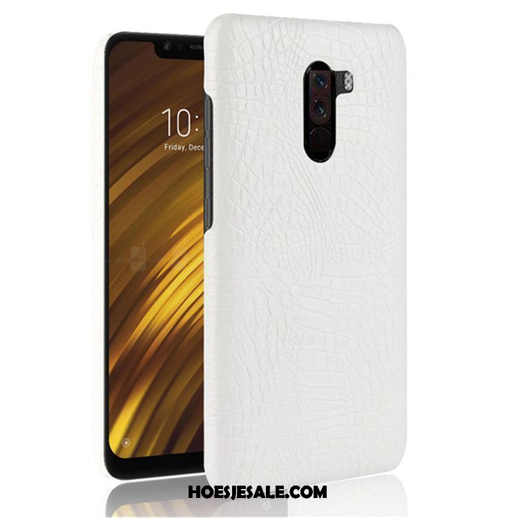 Pocophone F1 Hoesje Bescherming Hard Mobiele Telefoon Mini Krokodillenleer Sale