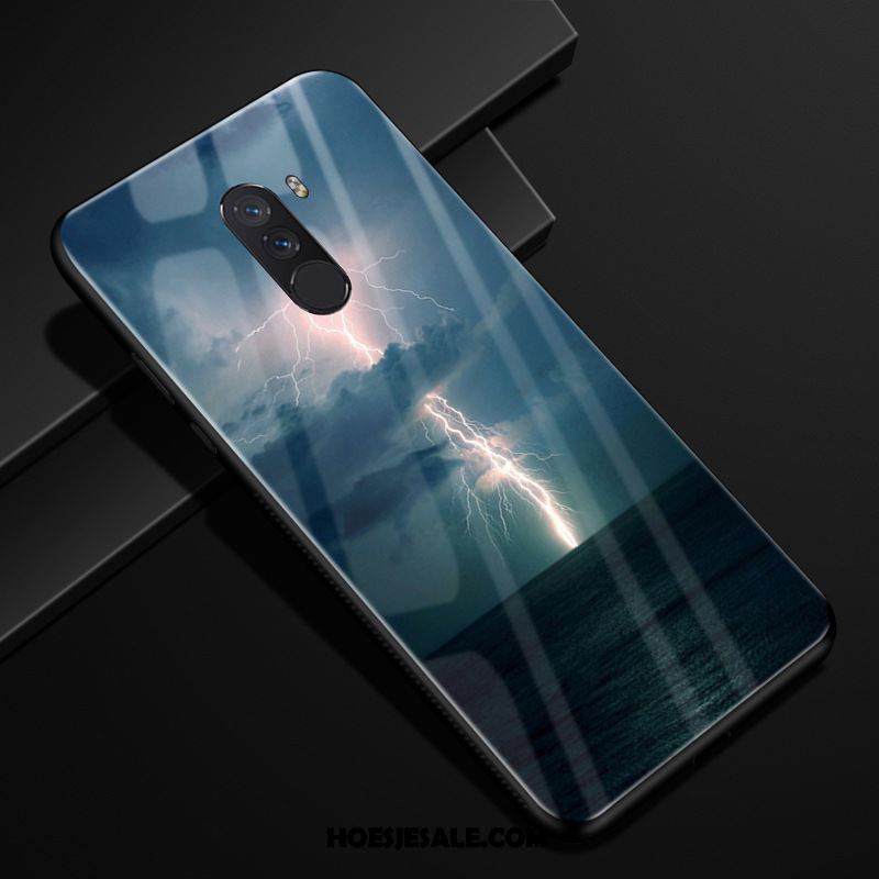 Pocophone F1 Hoesje Glas Bescherming Anti-fall Sterrenhemel Mini Sale