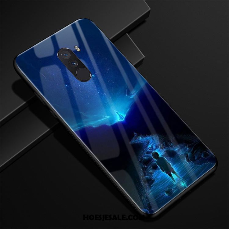 Pocophone F1 Hoesje Glas Bescherming Anti-fall Sterrenhemel Mini Sale