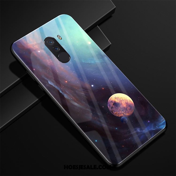 Pocophone F1 Hoesje Glas Bescherming Anti-fall Sterrenhemel Mini Sale