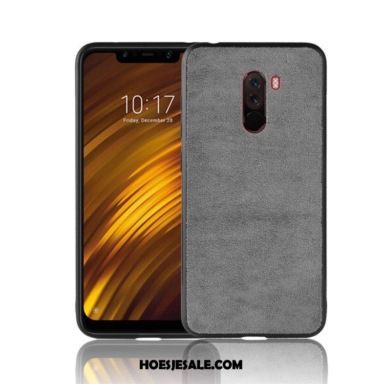 Pocophone F1 Hoesje Grijs Bescherming Zacht Europa Mobiele Telefoon Kopen