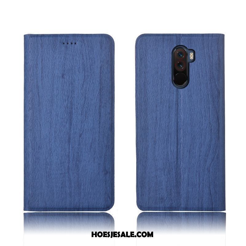 Pocophone F1 Hoesje Mini Hoes Blauw Bescherming Mobiele Telefoon Sale