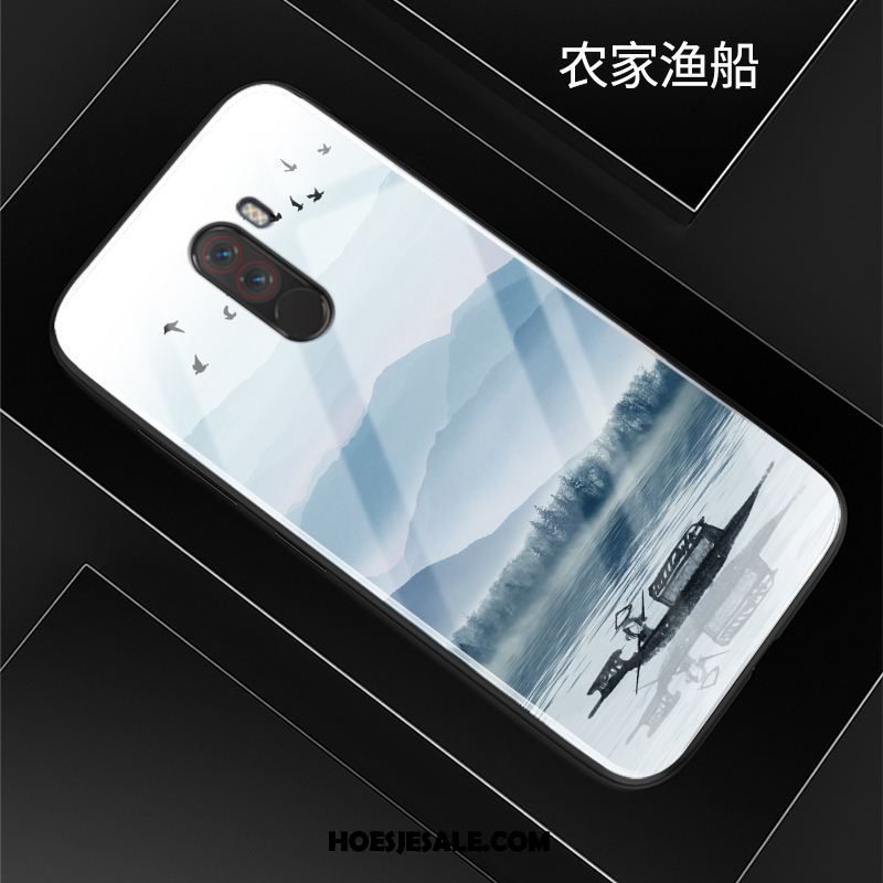 Pocophone F1 Hoesje Mobiele Telefoon Hard Bescherming Wit Siliconen Sale