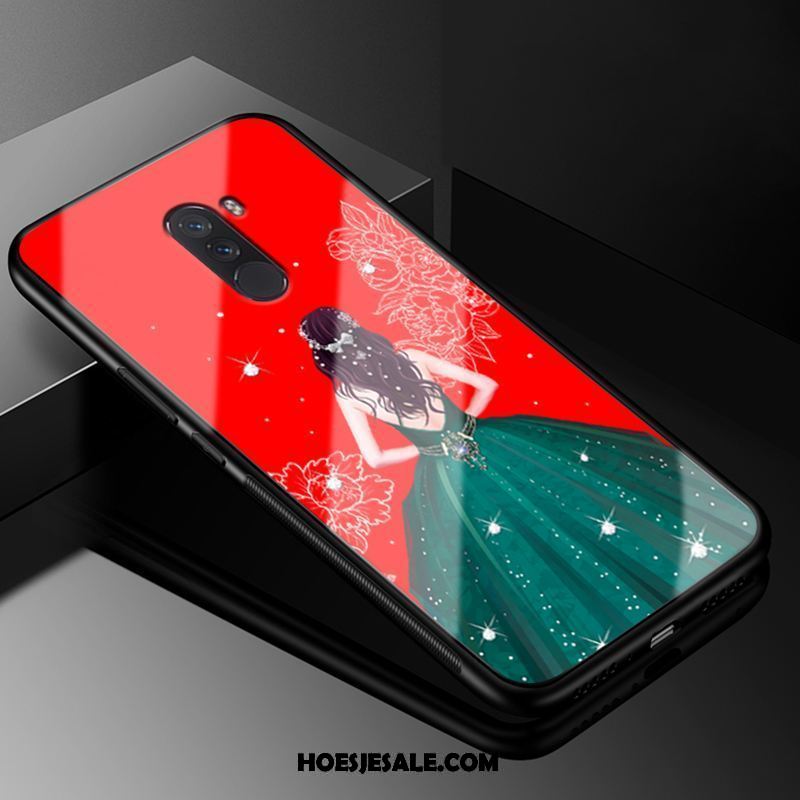 Pocophone F1 Hoesje Rood All Inclusive Mobiele Telefoon Hoes Net Red Sale