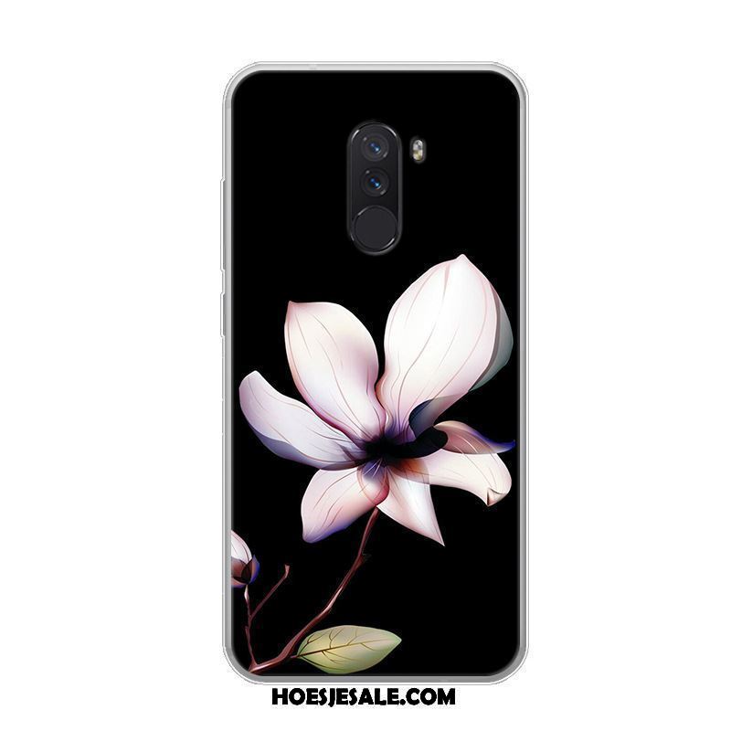 Pocophone F1 Hoesje Siliconen Trend Bescherming Mini Zacht Winkel