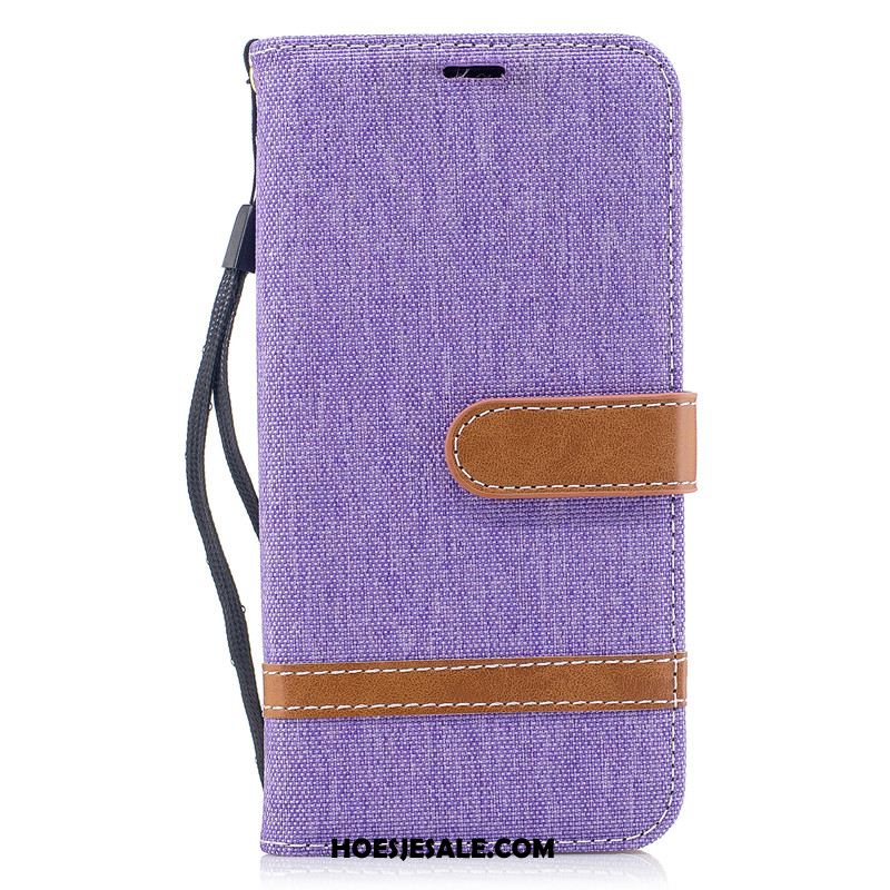 Redmi 7 Hoesje All Inclusive Denim Mobiele Telefoon Rood Folio Goedkoop