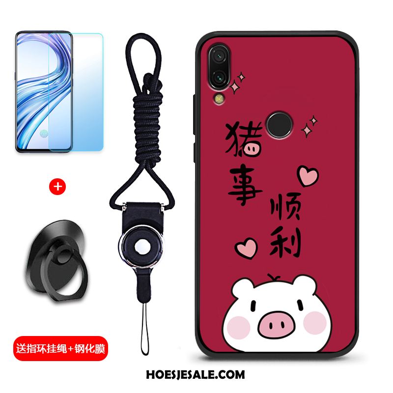 Redmi 7 Hoesje Anti-fall Schrobben Net Red Mini Roze Online