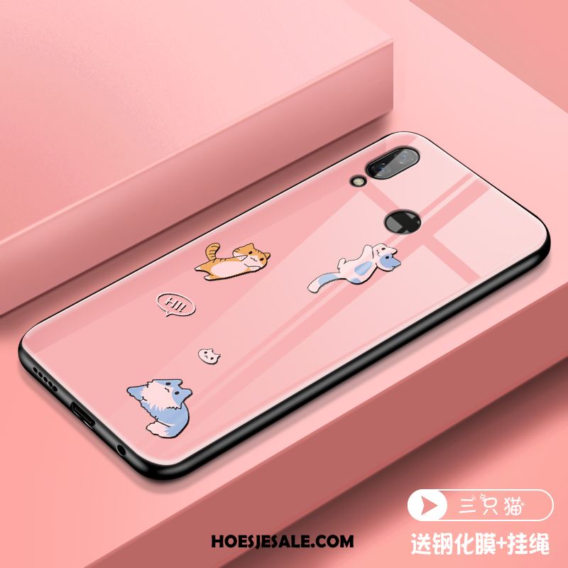 Redmi 7 Hoesje Hard Anti-fall Scheppend Roze Mobiele Telefoon Online