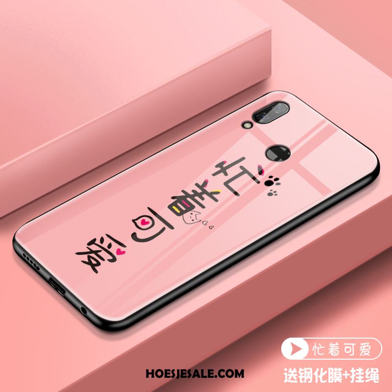 Redmi 7 Hoesje Hard Anti-fall Scheppend Roze Mobiele Telefoon Online