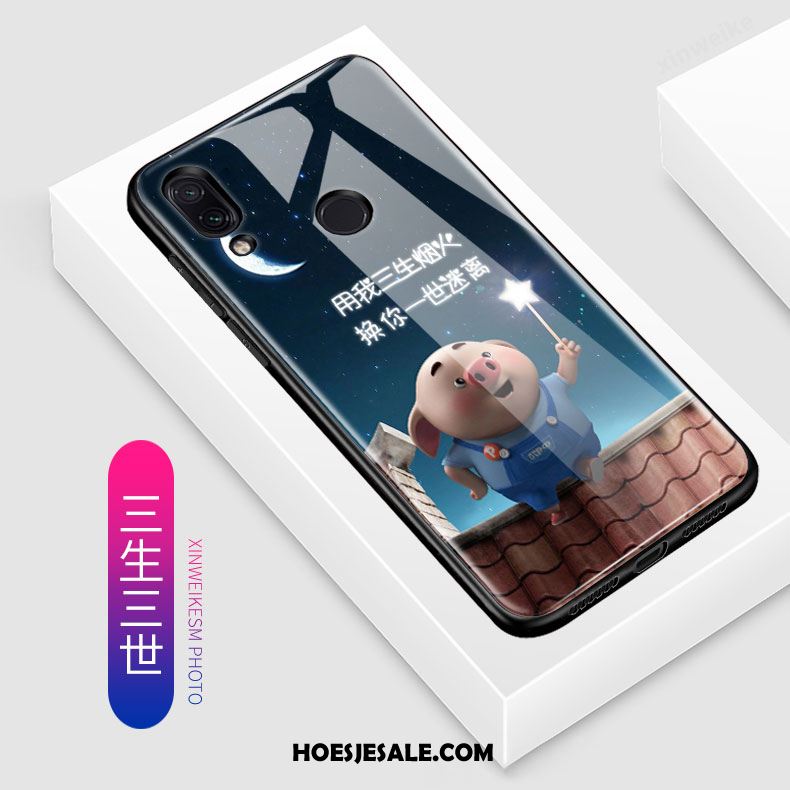 Redmi 7 Hoesje Hard Spotprent Anti-fall Mobiele Telefoon Rood Kopen