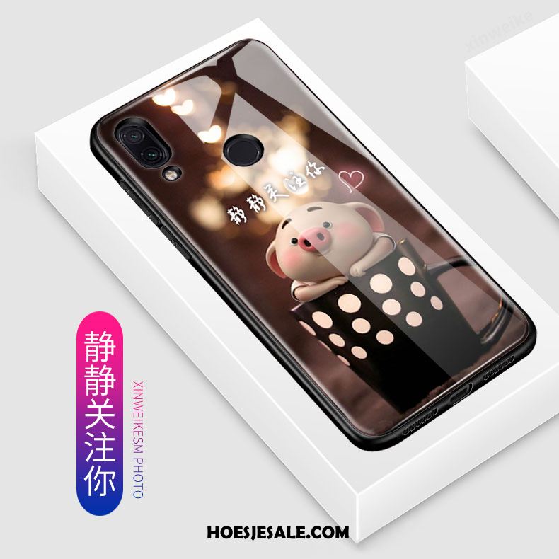 Redmi 7 Hoesje Hard Spotprent Anti-fall Mobiele Telefoon Rood Kopen