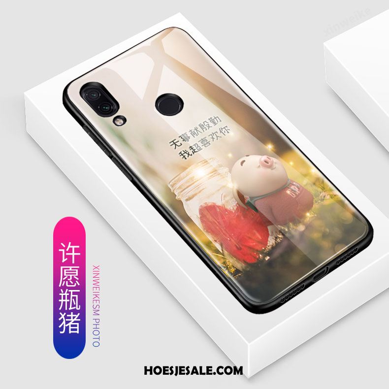 Redmi 7 Hoesje Hard Spotprent Anti-fall Mobiele Telefoon Rood Kopen