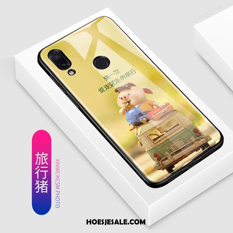 Redmi 7 Hoesje Hard Spotprent Anti-fall Mobiele Telefoon Rood Kopen