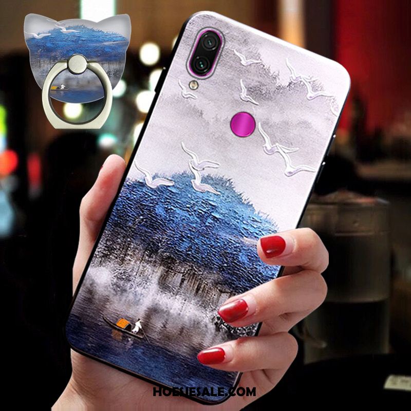 Redmi 7 Hoesje Lovers Siliconen Chinese Stijl Anti-fall Wind Kopen