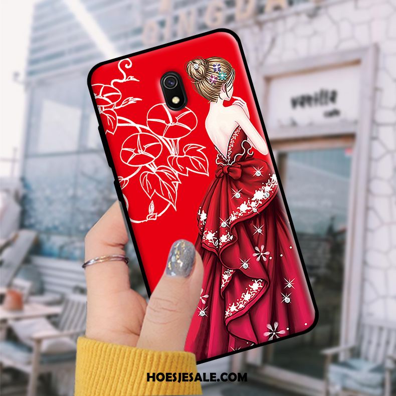 Redmi 8a Hoesje Bescherming Mini Mobiele Telefoon Wit Rood Online