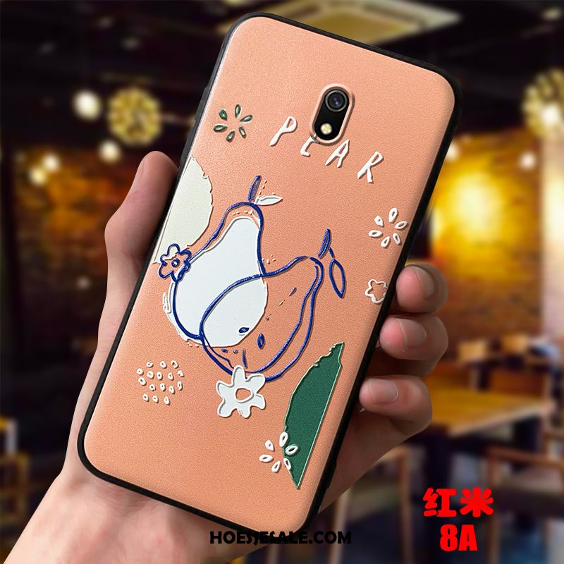 Redmi 8a Hoesje Dun Rood Kunst Mooie Zacht Sale