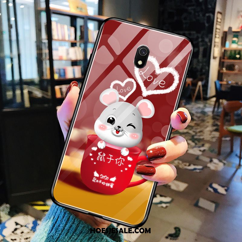 Redmi 8a Hoesje Rat Hoes Rood Anti-fall Persoonlijk Sale