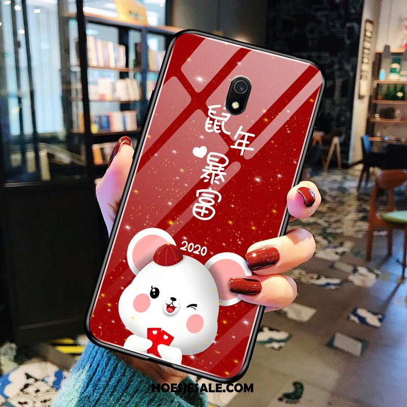 Redmi 8a Hoesje Rat Hoes Rood Anti-fall Persoonlijk Sale