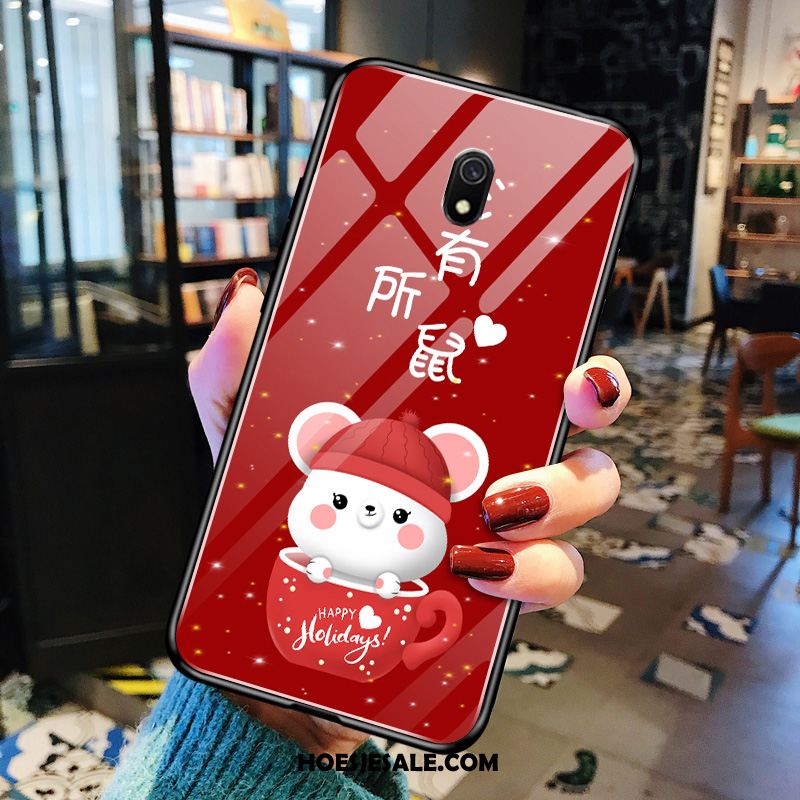 Redmi 8a Hoesje Rat Hoes Rood Anti-fall Persoonlijk Sale