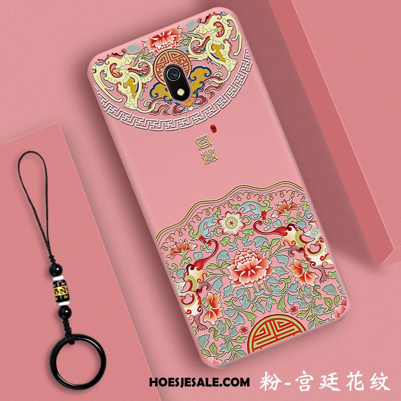 Redmi 8a Hoesje Scheppend Siliconen Mobiele Telefoon Hanger All Inclusive Goedkoop