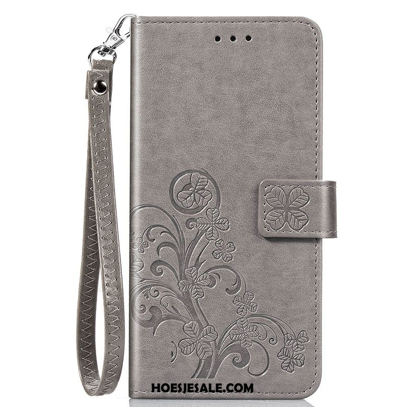 Redmi 9 Hoesje All Inclusive Hanger Folio Anti-fall Rood Kopen