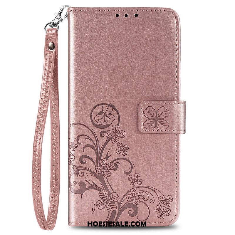 Redmi 9 Hoesje All Inclusive Hanger Folio Anti-fall Rood Kopen