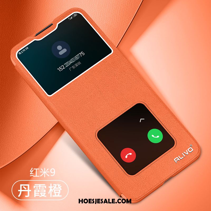 Redmi 9 Hoesje Anti-fall All Inclusive Bescherming Mobiele Telefoon Groen Sale