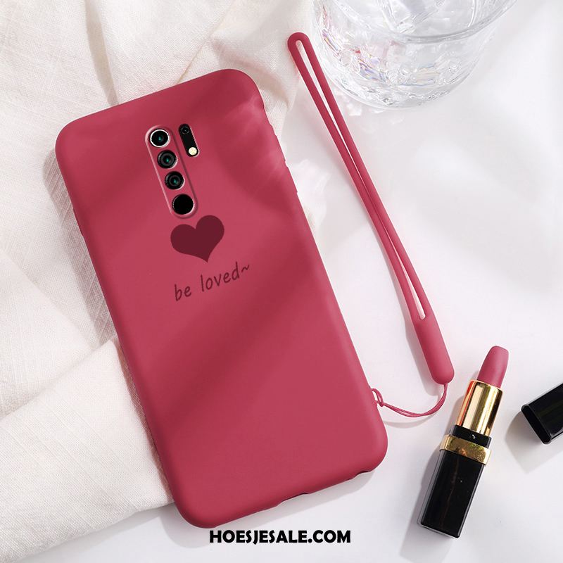 Redmi 9 Hoesje Anti-fall Lovers Rood Dun All Inclusive Winkel