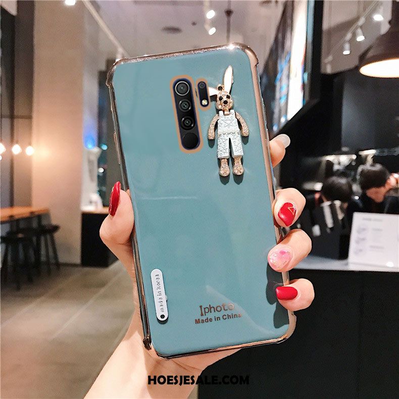 Redmi 9 Hoesje Anti-fall Siliconen Mode Bescherming Plating Goedkoop