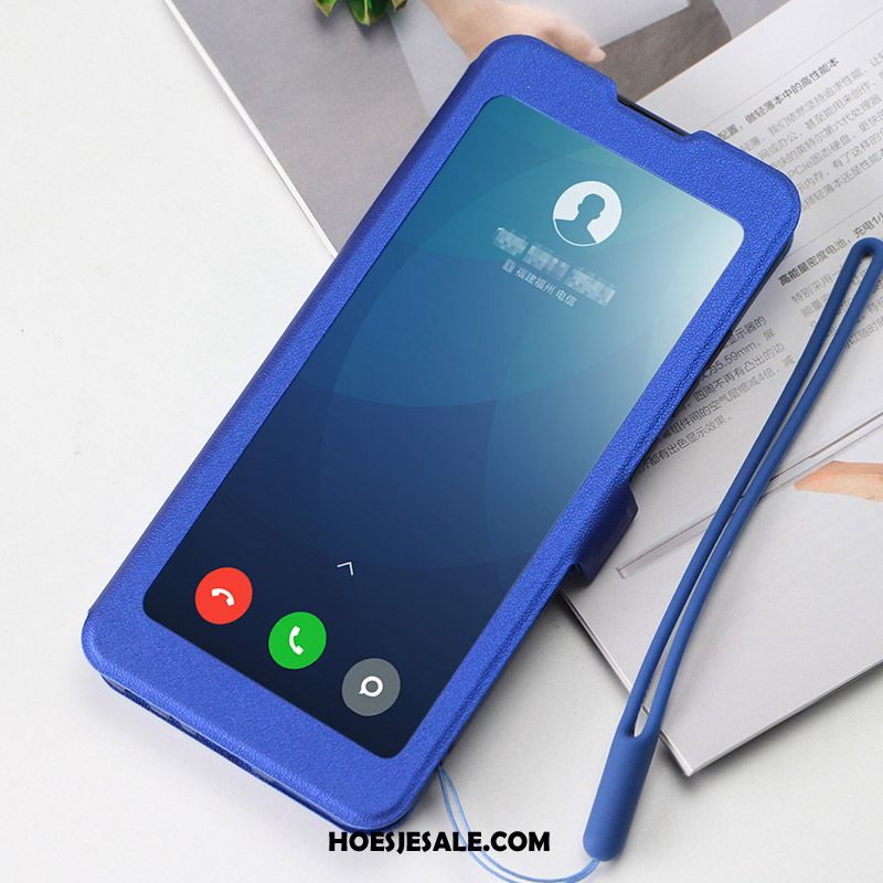 Redmi 9 Hoesje Clamshell Leren Etui Anti-fall Mini Mobiele Telefoon Goedkoop