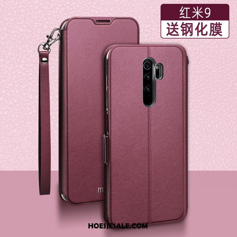 Redmi 9 Hoesje Hoes Anti-fall Rood Siliconen Roze Kopen