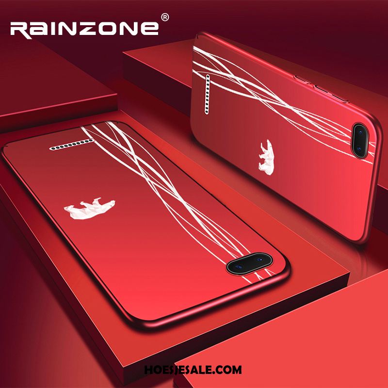 Redmi Note 6 Pro Hoesje Bescherming Net Red Hard Mobiele Telefoon Schrobben Sale