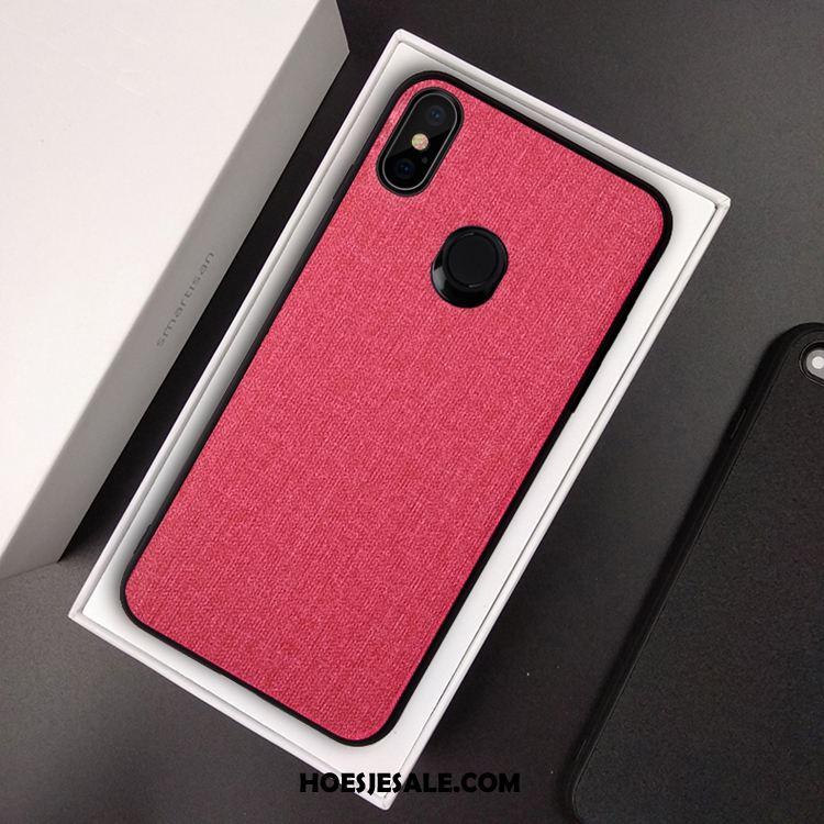 Redmi Note 6 Pro Hoesje Groen Lichte En Dun All Inclusive Mobiele Telefoon Doek