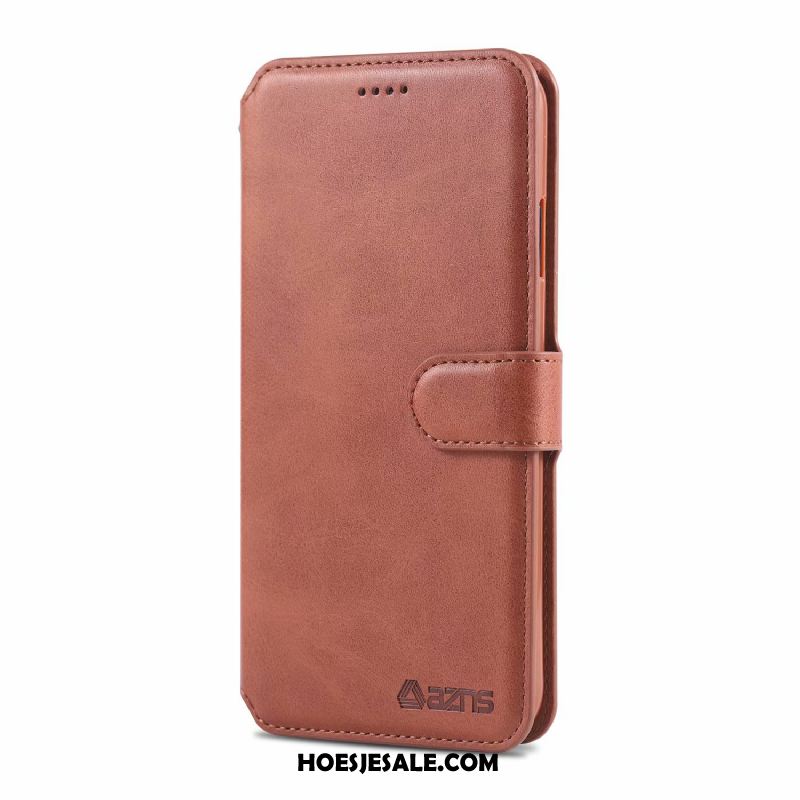 Redmi Note 6 Pro Hoesje Rood Folio Mobiele Telefoon Portemonnee Bescherming Winkel
