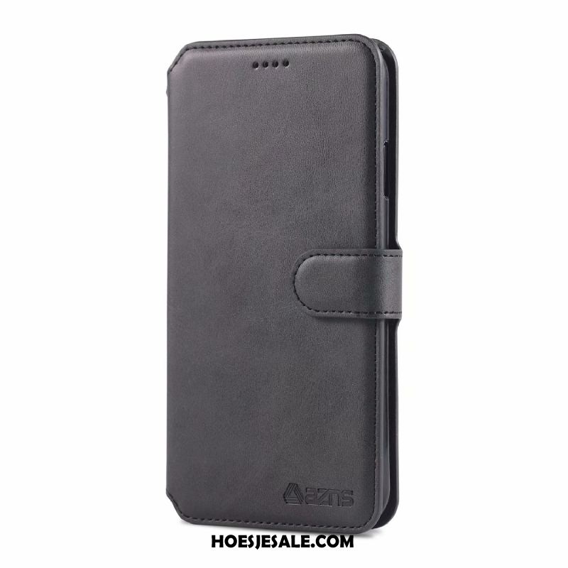 Redmi Note 6 Pro Hoesje Rood Folio Mobiele Telefoon Portemonnee Bescherming Winkel