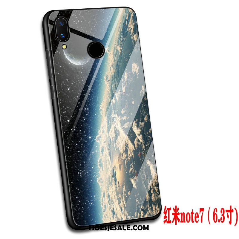 Redmi Note 7 Hoesje Anti-fall Mobiele Telefoon Bescherming Glas Scheppend Sale