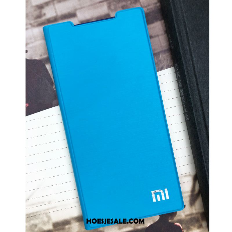 Redmi Note 7 Hoesje Bescherming Hard Leren Etui Folio Mini Winkel