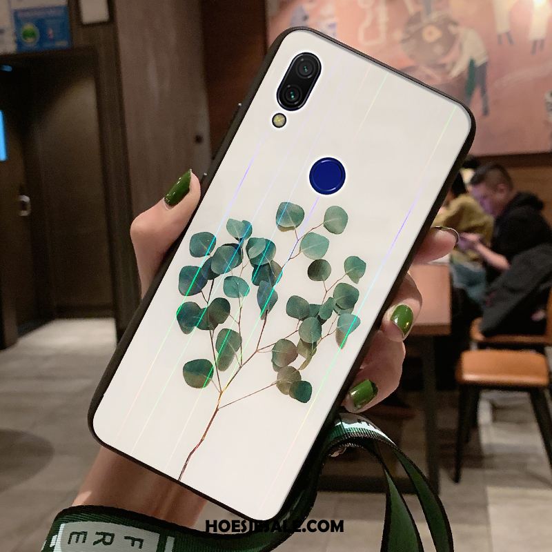 Redmi Note 7 Hoesje Bescherming Hoes Wit Zacht Anti-fall