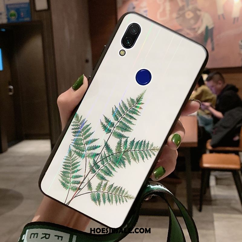 Redmi Note 7 Hoesje Bescherming Hoes Wit Zacht Anti-fall