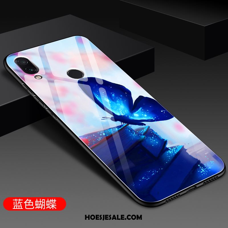 Redmi Note 7 Hoesje Blauw Glas Nieuw Zacht Bescherming Kopen