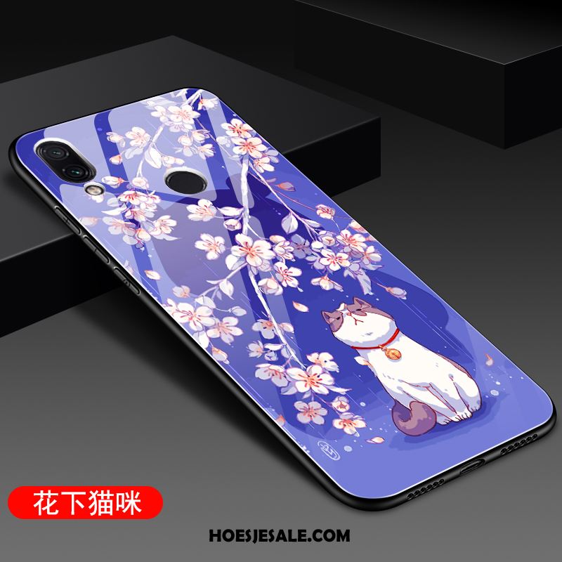 Redmi Note 7 Hoesje Blauw Glas Nieuw Zacht Bescherming Kopen