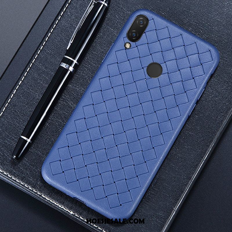 Redmi Note 7 Hoesje Geruite Mini Bescherming Mode Rood Goedkoop