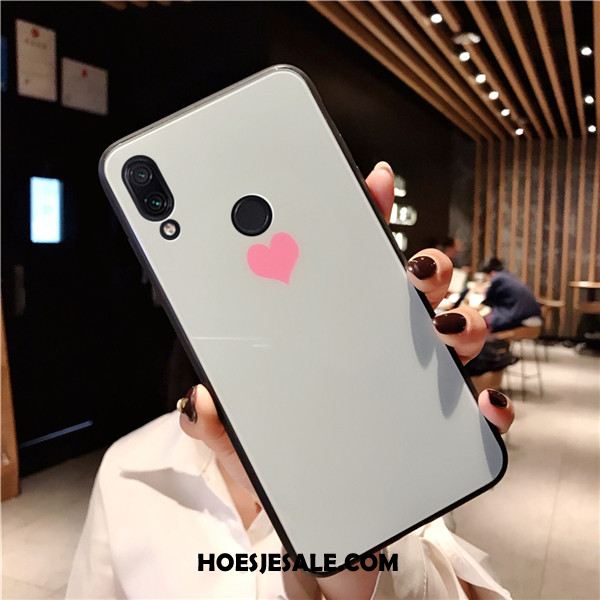 Redmi Note 7 Hoesje Mobiele Telefoon Scheppend Spotprent Glas Trendy Merk Goedkoop