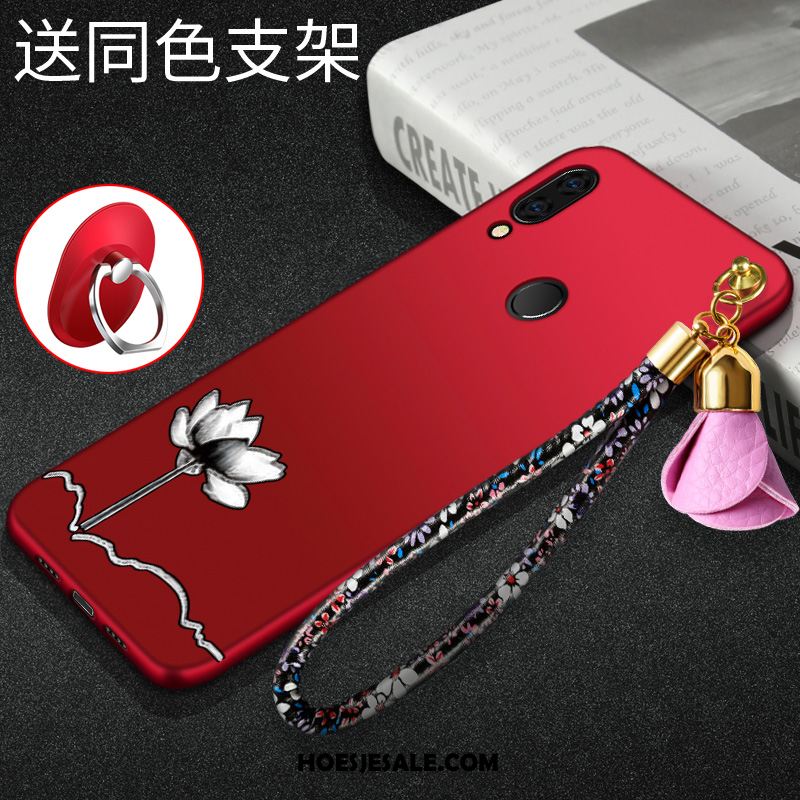 Redmi Note 7 Hoesje Mobiele Telefoon Zacht Hanger Skärmskydd Net Red Kopen