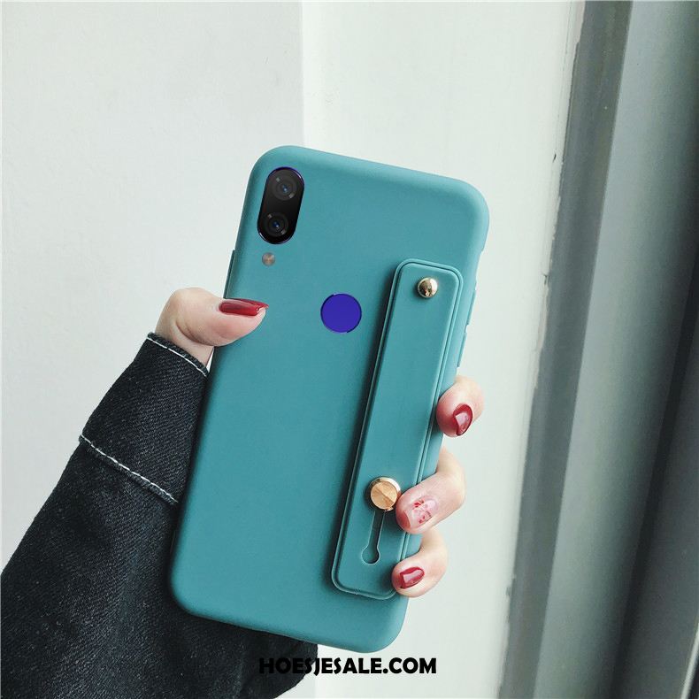 Redmi Note 7 Hoesje Mobiele Telefoon Zacht Rood Anti-fall Ring Kopen