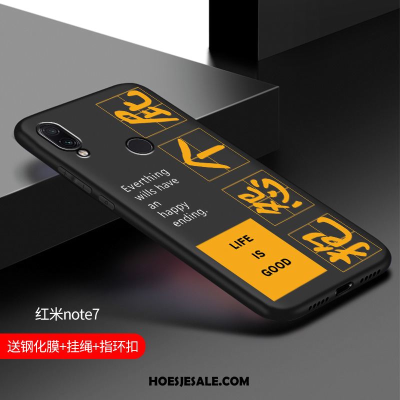 Redmi Note 7 Hoesje Siliconen Mini Bescherming Schrobben Trendy Merk Sale