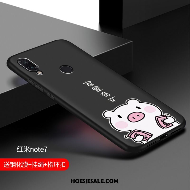 Redmi Note 7 Hoesje Siliconen Mini Bescherming Schrobben Trendy Merk Sale